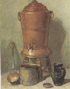 Jean Baptiste Simeon Chardin The Copper Urn (mk05) Germany oil painting reproduction